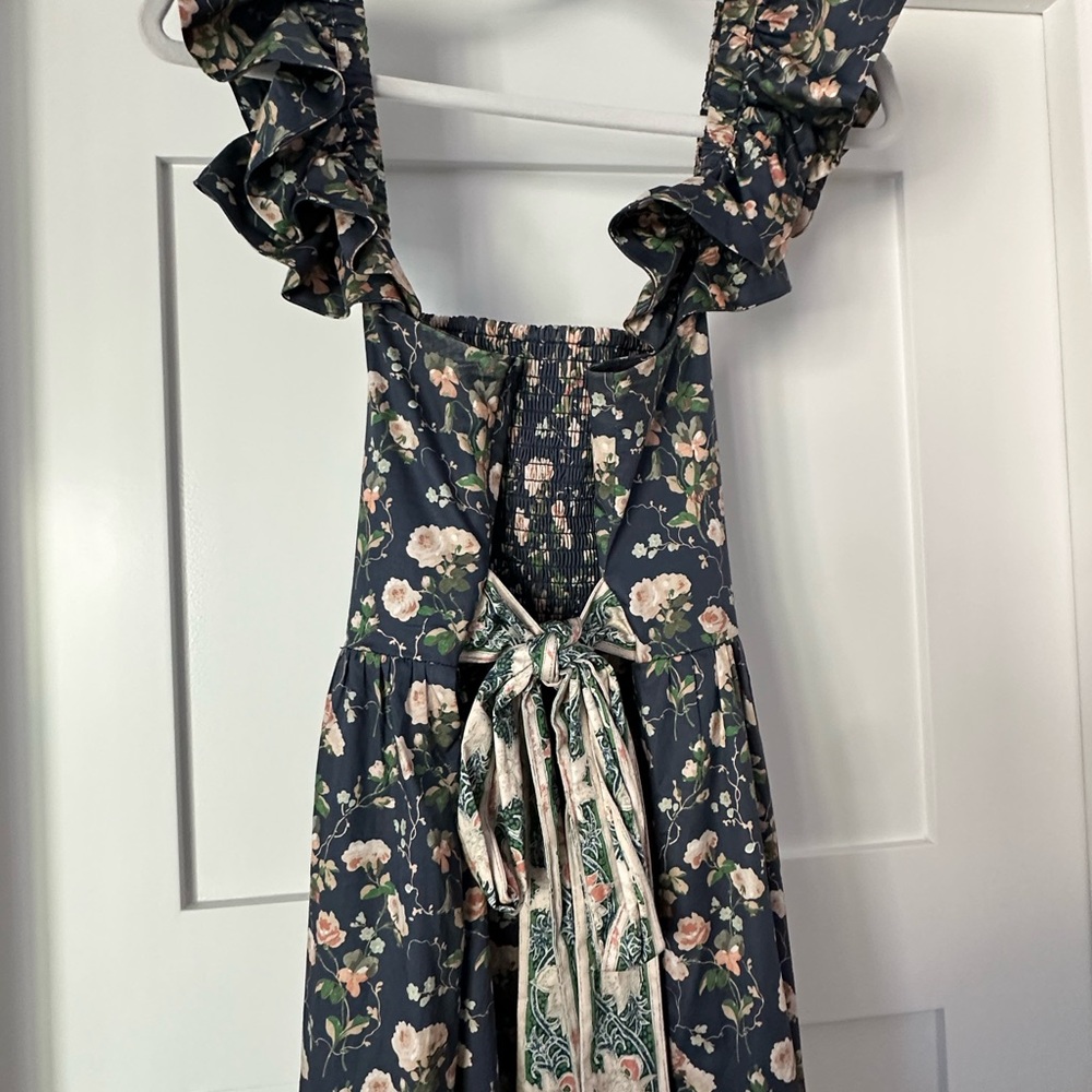 Elegant Floral Print Maxi Dress - Picture 5 of 5